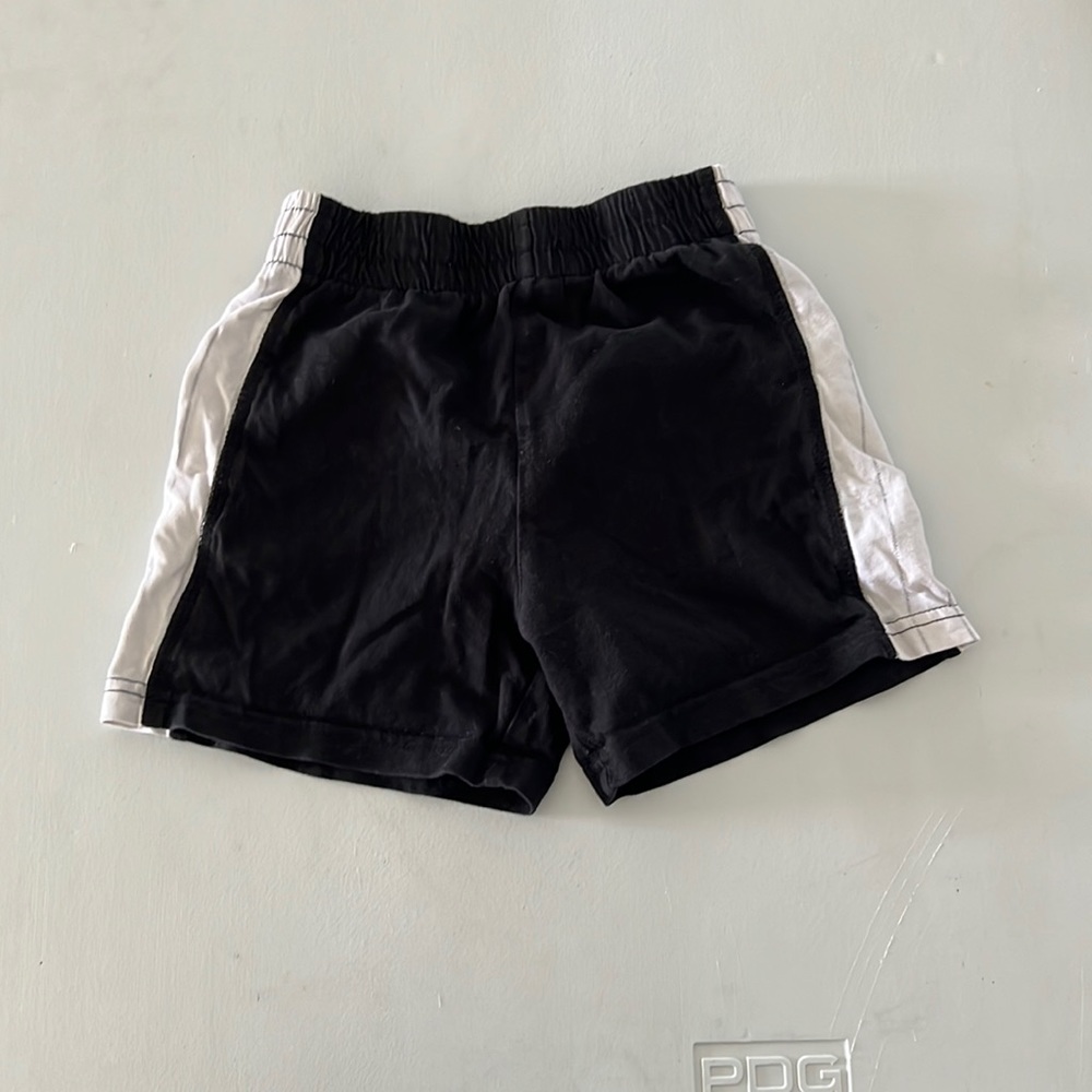 Black /white stripe Shorts